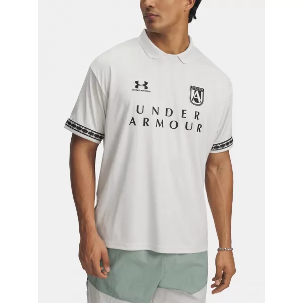  Pánske tričko UNDER ARMOUR MS 96 TERRACE JSY SS 1390110-110 BIELA 