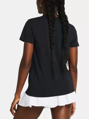 Dámske tričko UNDER ARMOUR CAMPUS CORE SS 1383648-001 ČIERNA