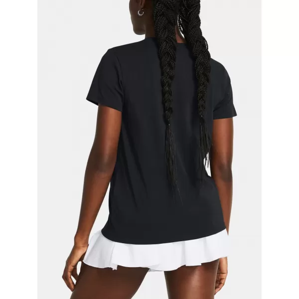  Dámske tričko UNDER ARMOUR CAMPUS CORE SS 1383648-001 ČIERNA 
