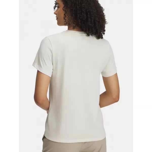  Dámske tričko UNDER ARMOUR HWT BRANDED CORE SS 1389745-279 HNEDÁ 