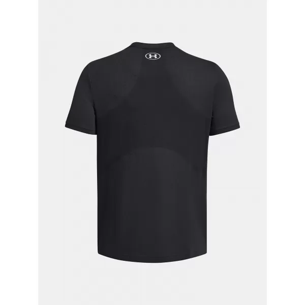  Pánske tričko UNDER ARMOUR VANISH SEAMLESS SS 1382801-001 ČIERNA 