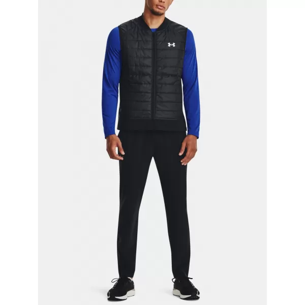  Pánska vesta UNDER ARMOUR STRM INS RUN VEST 1380870-001 ČIERNA 