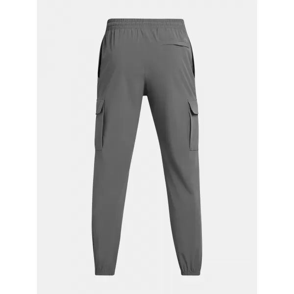  Pánske športové nohavice UNDER ARMOUR VIBE WOVEN CARGO PANTS 1386558-025 SIVÁ 