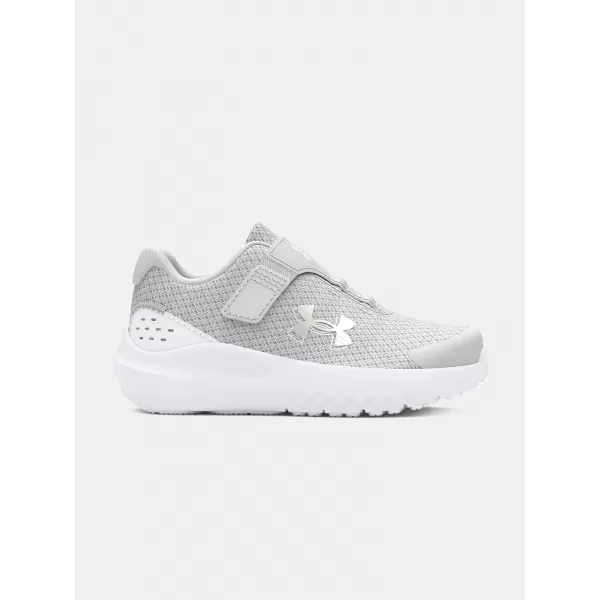  Dievčenské topánky UNDER ARMOUR GINF SURGE 4 AC 3027110-100 SIVÁ 