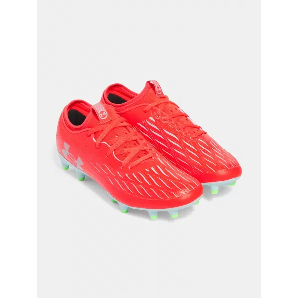  Chlapčenské kopačky UNDER ARMOUR MAGNETICO SELECT 4 JR FG 3027698-862 ČERVENÁ 