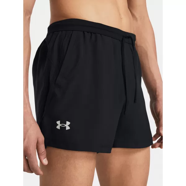  Pánske šortky UNDER ARMOUR LAUNCH 5'' SHORTS 1382617-001 ČIERNA 