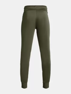 Chlapčenské tepláky UNDER ARMOUR ARMOUR FLEECE GRAPHIC JGR 1379786-390 ZELENÁ