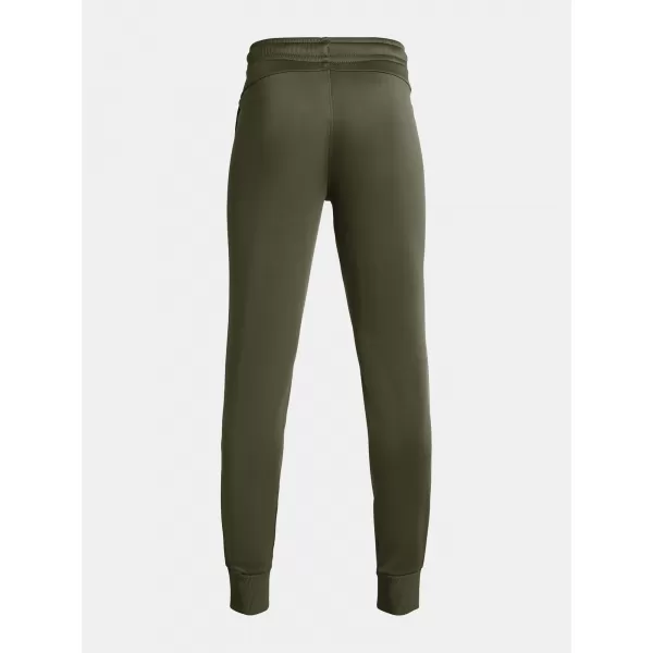  Chlapčenské tepláky UNDER ARMOUR ARMOUR FLEECE GRAPHIC JGR 1379786-390 ZELENÁ 