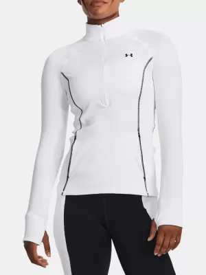 Dámske tričko UNDER ARMOUR TRAIN CW 1/2 ZIP 1379886-100 BIELA