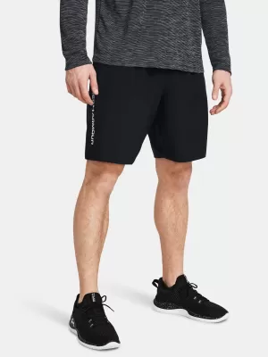 Pánske šortky UNDER ARMOUR WOVEN WDMK SHORTS 1383356-001 ČIERNA