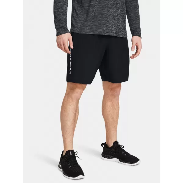  Pánske šortky UNDER ARMOUR WOVEN WDMK SHORTS 1383356-001 ČIERNA 