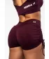 Push-up šortky so šnurovaním STRONG BEAUTY 429 DARK RED Nebbia