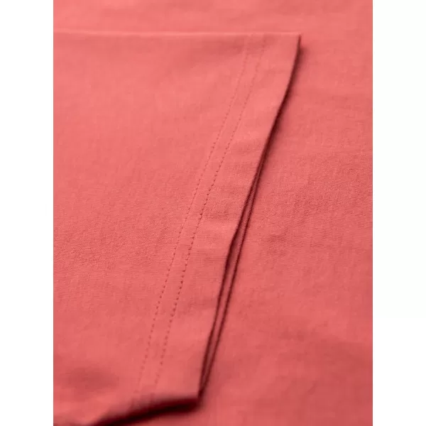  Pánske tričko OMBRE OM-TSBS-0236 KORALOVÝ 