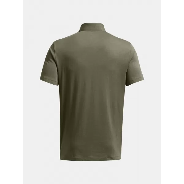  Pánske tričko UNDER ARMOUR ICON POLO 1386608-390 ZELENÁ 