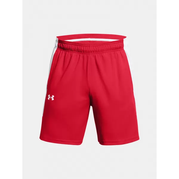  Pánske šortky UNDER ARMOUR BASELINE SHORT 1383389-600 ČERVENÁ 