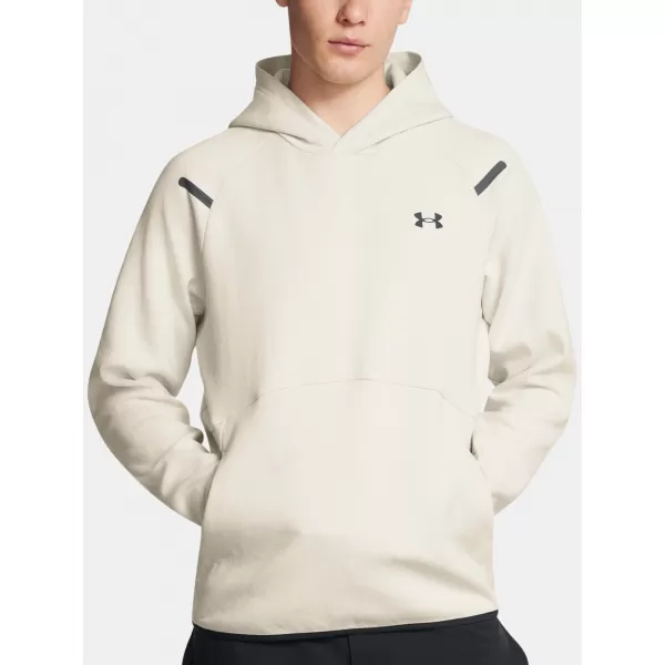  Pánska mikina UNDER ARMOUR UNSTOPPABLE FLC HD EU 1389350-110 BIELA 