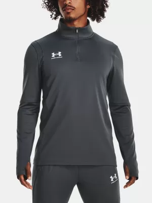 Pánske tričko UNDER ARMOUR MS CH. MIDLAYER 1379588-025 SIVÁ