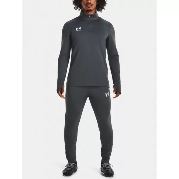  Pánske tričko UNDER ARMOUR MS CH. MIDLAYER 1379588-025 SIVÁ 
