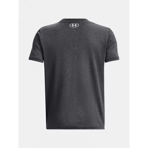  Chlapčenské tričko UNDER ARMOUR B LOGO WORDMARK SS 1380747-001 ČIERNA 