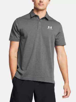 Pánske tričko UNDER ARMOUR ICON POLO 1386608-025 SIVÁ