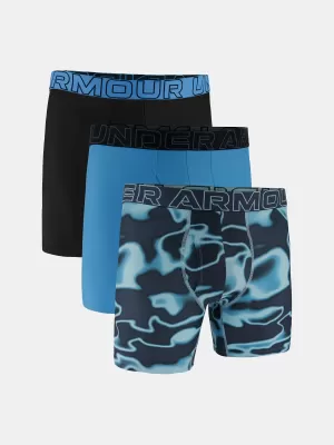 Pánske boxerky UNDER ARMOUR M PERF TECH MESH NOV 6IN (3KS) 1383885-494 MODRÁ