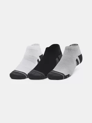 Ponožky UNDER ARMOUR PERFORMANCE TECH LOW (3 PÁRY) 1379504-011 SIVÁ