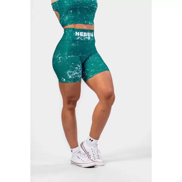  HAMMIES 615 GREEN Nebbia 5-palcové legíny s vysokým pásom 