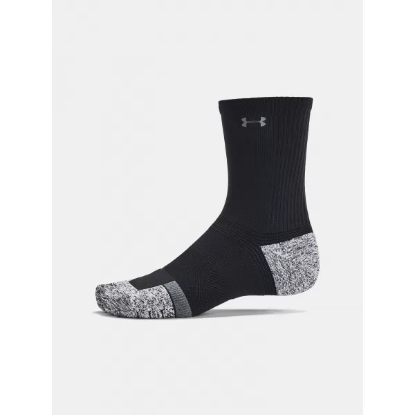  Ponožky UNDER ARMOUR UNISEX AD PRO MID (3 PÁRY) 1387048-001 ČIERNA 