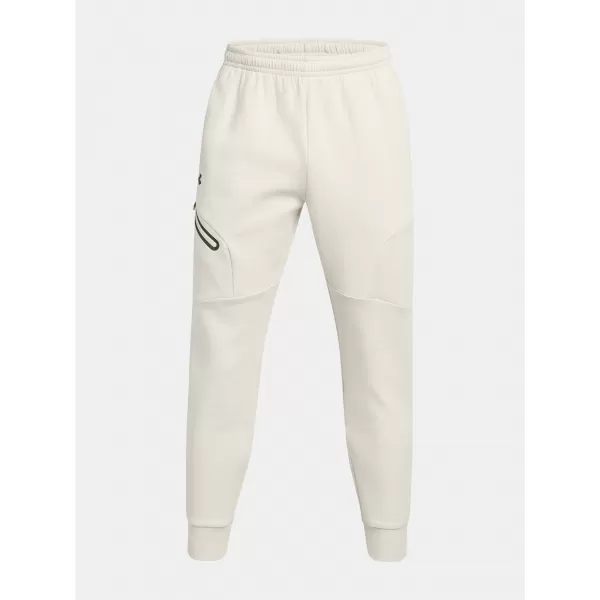  Pánske tepláky UNDER ARMOUR UNSTOPPABLE FLC JGR EU 1389353-110 BIELA 