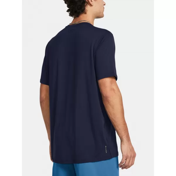  Pánske tričko UNDER ARMOUR VANISH ENERGY SS 1383973-410 MODRÁ 