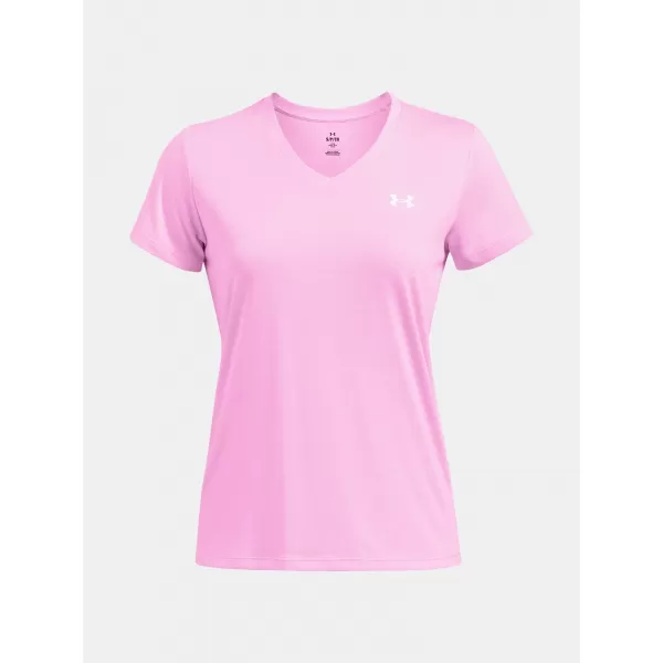  Dámske tričko UNDER ARMOUR TECH SSV- TWIST 1384227-638 RUŽOVÁ 