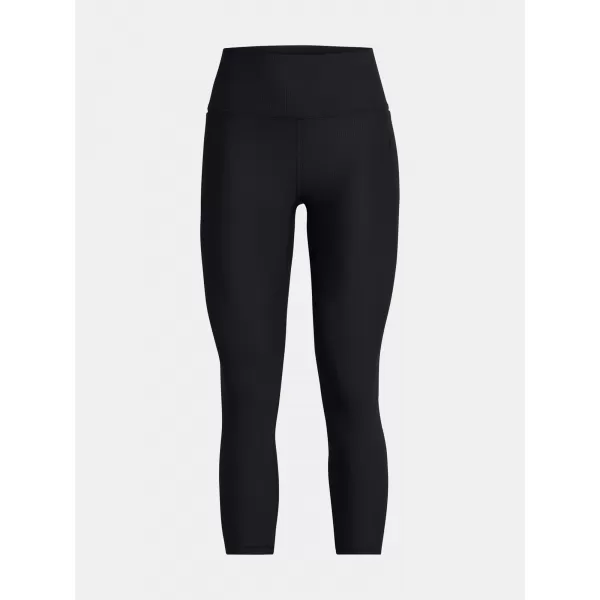  Dámske legíny UNDER ARMOUR MERIDIAN RIB ANKLE LEG 1386467-001 ČIERNA 