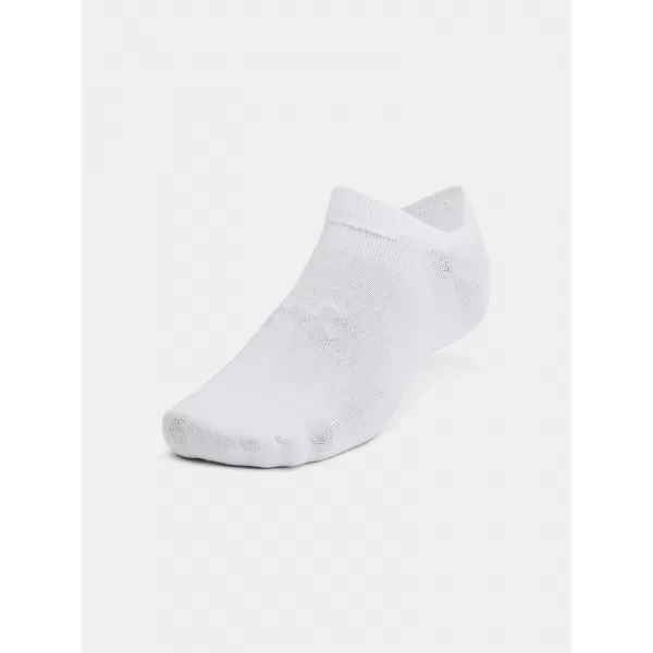  Ponožky UNDER ARMOUR ESSENTIAL NO SHOW (6 PÁRŮ) 1382611-100 BIELA 