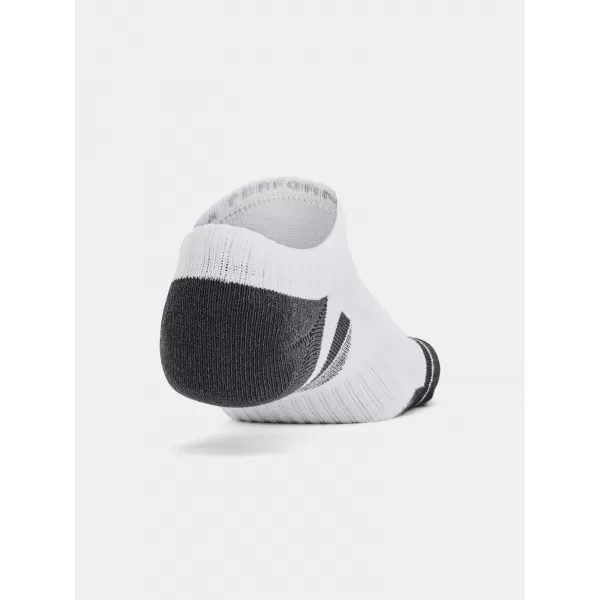  Ponožky UNDER ARMOUR PERFORMANCE COTTON NS (3 PÁRY) 1379526-100 BIELA 