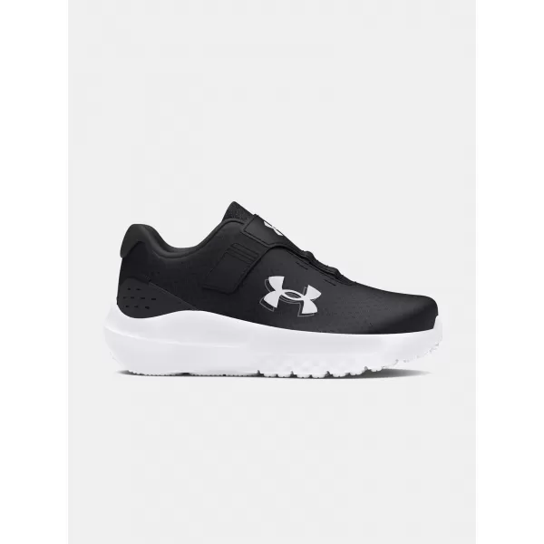  Chlapčenské topánky UNDER ARMOUR BINF SURGE 4 AC 3027105-001 ČIERNA 