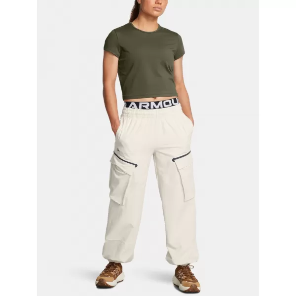  Dámske tričko UNDER ARMOUR MERIDIAN BABY TEE 1387729-390 ZELENÁ 