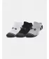 Ponožky UNDER ARMOUR PERFORMANCE TECH NS (3 PÁRY) 1379503-011 SIVÁ