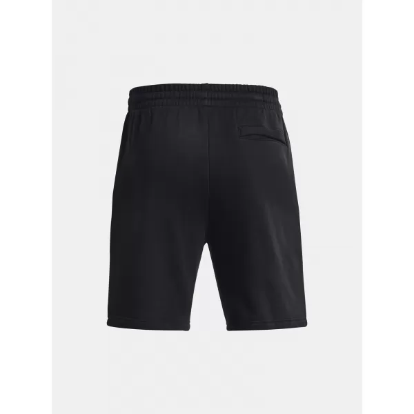  Pánske šortky UNDER ARMOUR RIVAL FLEECE SHORTS 1379779-001 ČIERNA 