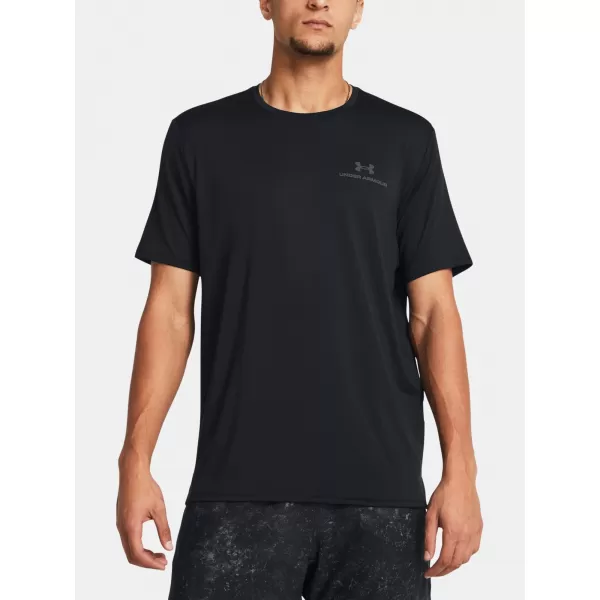  Pánske tričko UNDER ARMOUR VANISH ENERGY SS 1383973-001 ČIERNA 