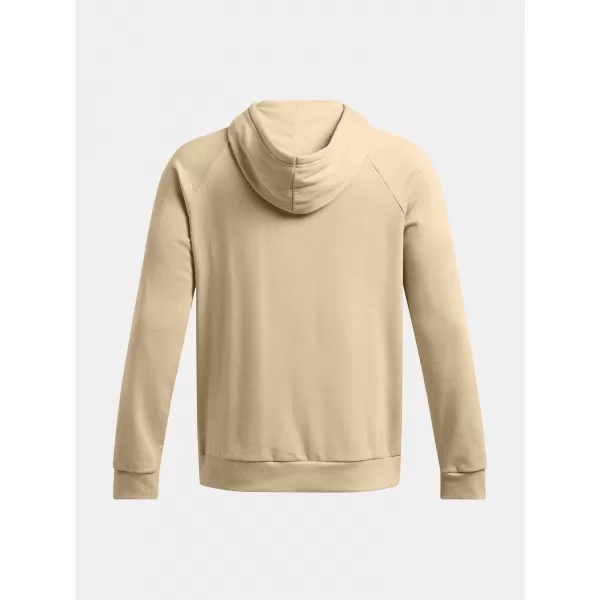  Pánska mikina UNDER ARMOUR RIVAL FLEECE LOGO HD 1379758-299 HNEDÁ 