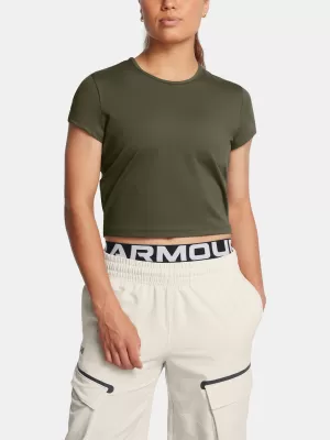 Dámske tričko UNDER ARMOUR MERIDIAN BABY TEE 1387729-390 ZELENÁ