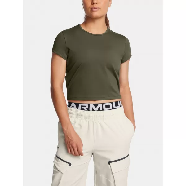  Dámske tričko UNDER ARMOUR MERIDIAN BABY TEE 1387729-390 ZELENÁ 