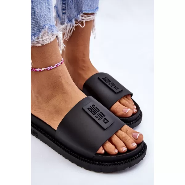  Dámske šľapky BIG STAR LL274429 ČIERNA Big Star Shoes 