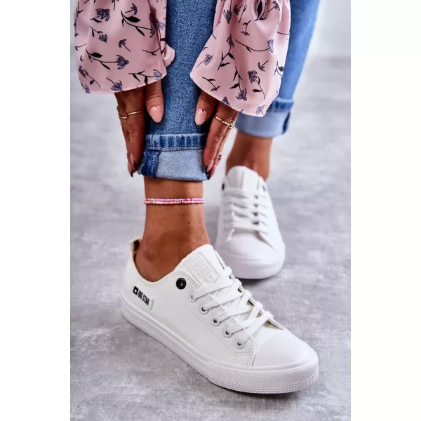  Dámske tenisky BIG STAR KK274010 BIELA ​​Big Star Shoes 