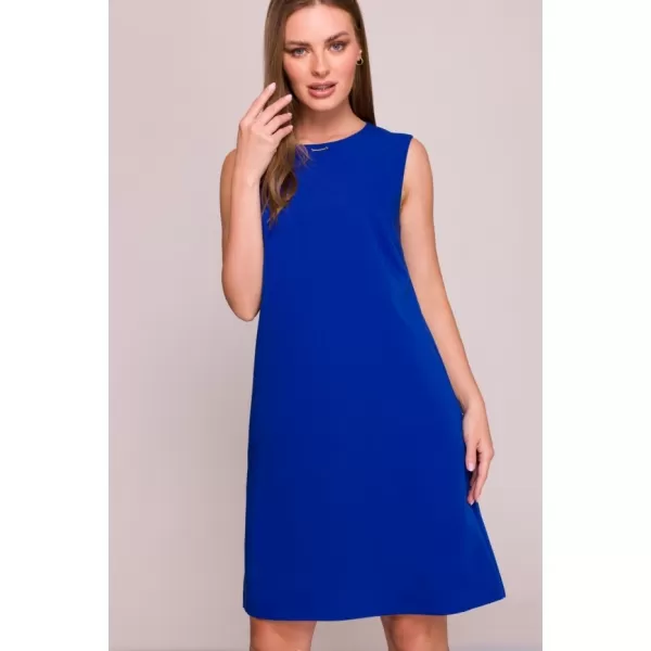  Šaty STYLOVE S408 KRÁĽOVSKÁ MODRÁ 