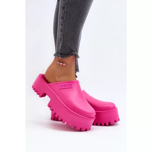  Dámske šľapky BIG STAR NN274019 RUŽOVÁ Big Star Shoes 