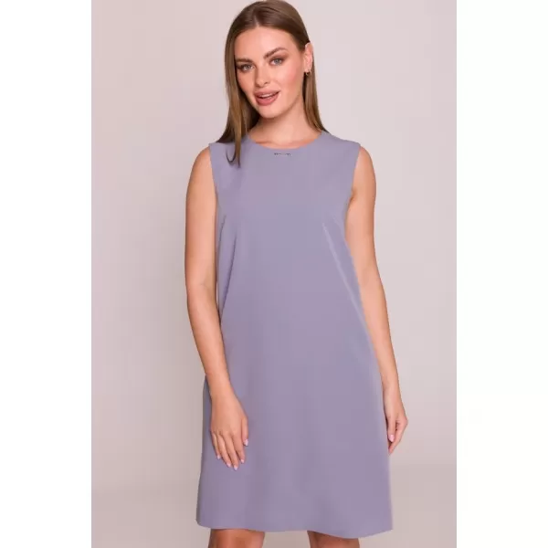  Šaty STYLOVE S408 HOLUBICA SIVÁ 