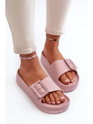 Dámske šľapky BIG STAR NN274A663 RUŽOVÁ Big Star Shoes