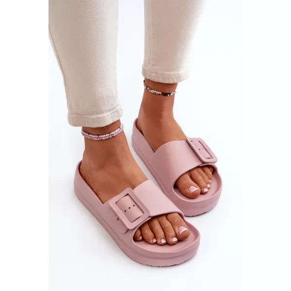  Dámske šľapky BIG STAR NN274A663 RUŽOVÁ Big Star Shoes 