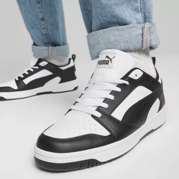  Topánky PUMA REBOUND V6 LOW 392328-01 BIELY 
